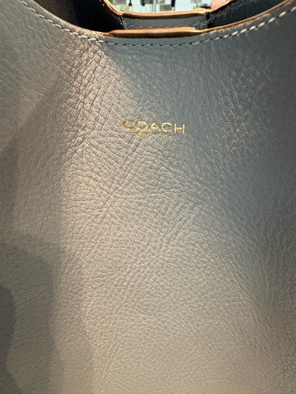 Coach Brooklyn Shoulder Bag 28Bag in Slate Blue - Picture 9 of 10